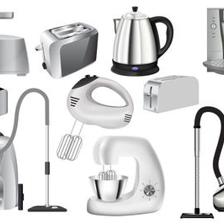 日常家电 从真实摄影到矢量插图的视觉之旅