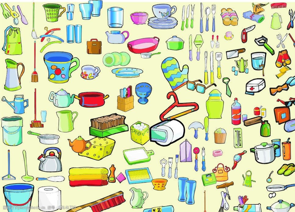 日常用品 生活中的伙伴与见证者